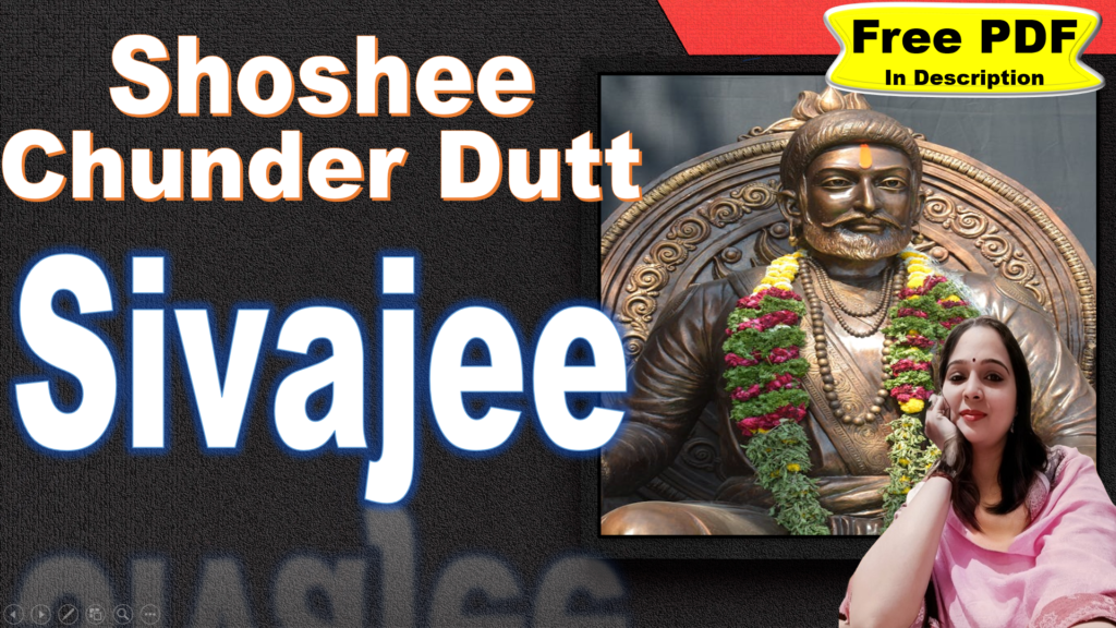 Sivajee by Shoshee Chunder Dutt