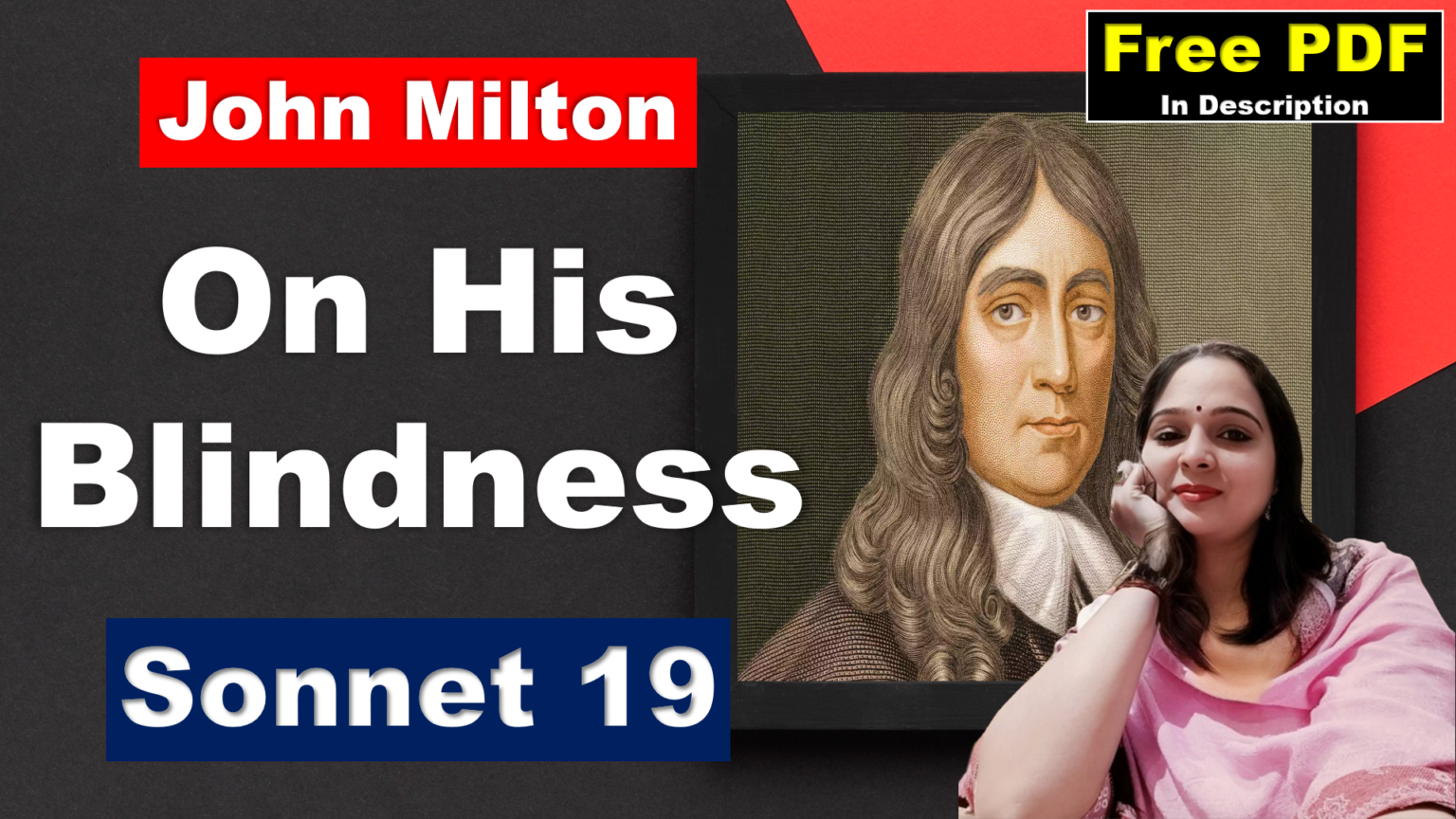 On his blindness by John Milton | Sonnet 19