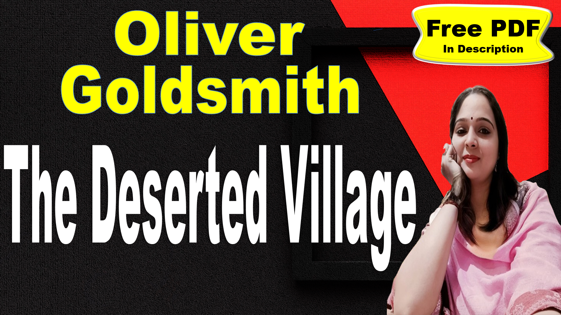 You are currently viewing The Deserted Village by Oliver Goldsmith | Summary | Explanation |  The Deserted Village Key Points | Oliver Goldsmith | Word Meaning | Questions Answers | Critical Appreciation | Themes | Free PDF Download – Easy Literary Lessons