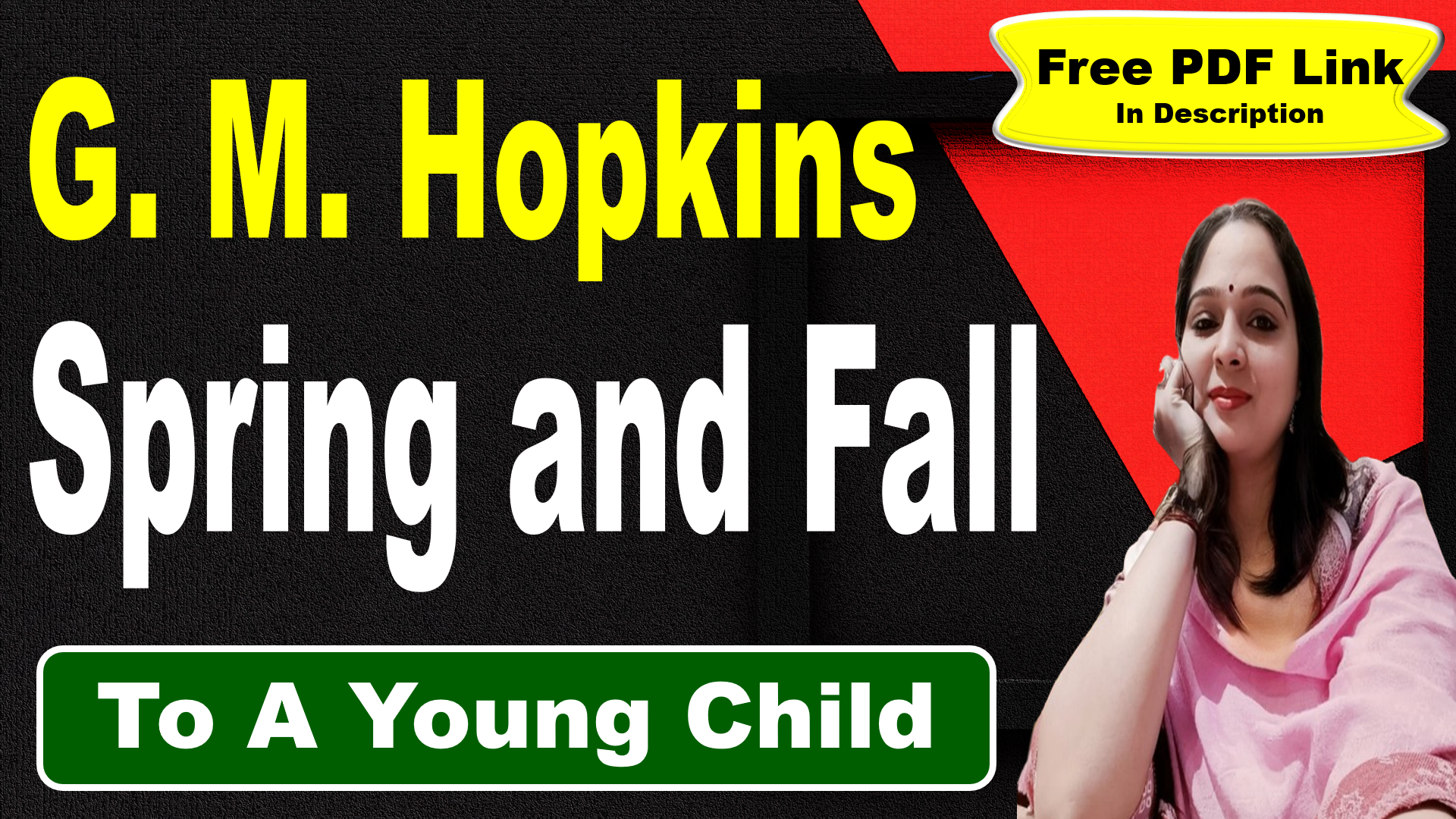 You are currently viewing Spring and Fall by Gerard Manley Hopkins | Spring and Fall Poem | Explanation | Summary | Key Points | Gerard Manley Hopkins | Word Meaning | Questions Answers | Critical Appreciation | Themes | Free PDF Download – Easy Literary Lessons