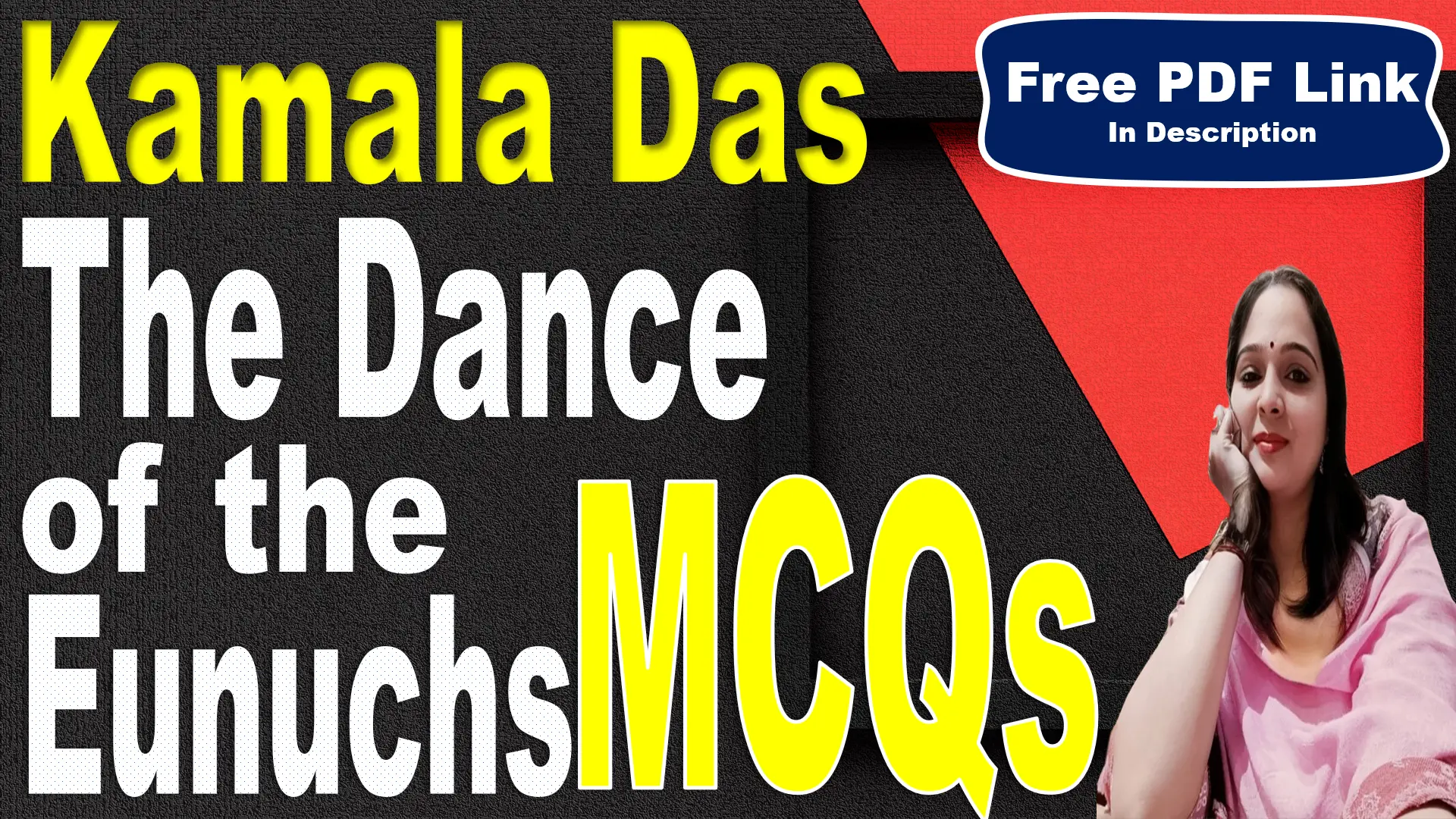 You are currently viewing MCQs | The Dance of the Eunuchs MCQs | The Dance of the Eunuchs | The Dance of the Eunuchs by Kamala Das MCQs | Kamala Das | Free PDF Download – Easy Literary Lessons