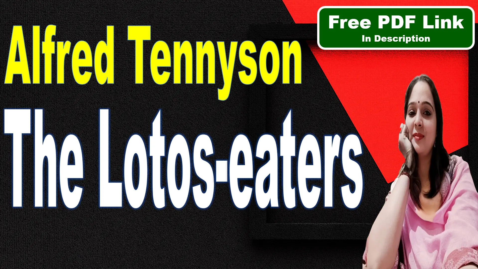 You are currently viewing The Lotos-eaters by Alfred Tennyson | The Lotos-eaters | Alfred Tennyson | Alfred Lord Tennyson | Summary | Explanation | Key Points | Word Meaning | Questions Answers | Critical Appreciation | Free PDF Download – Easy Literary Lessons