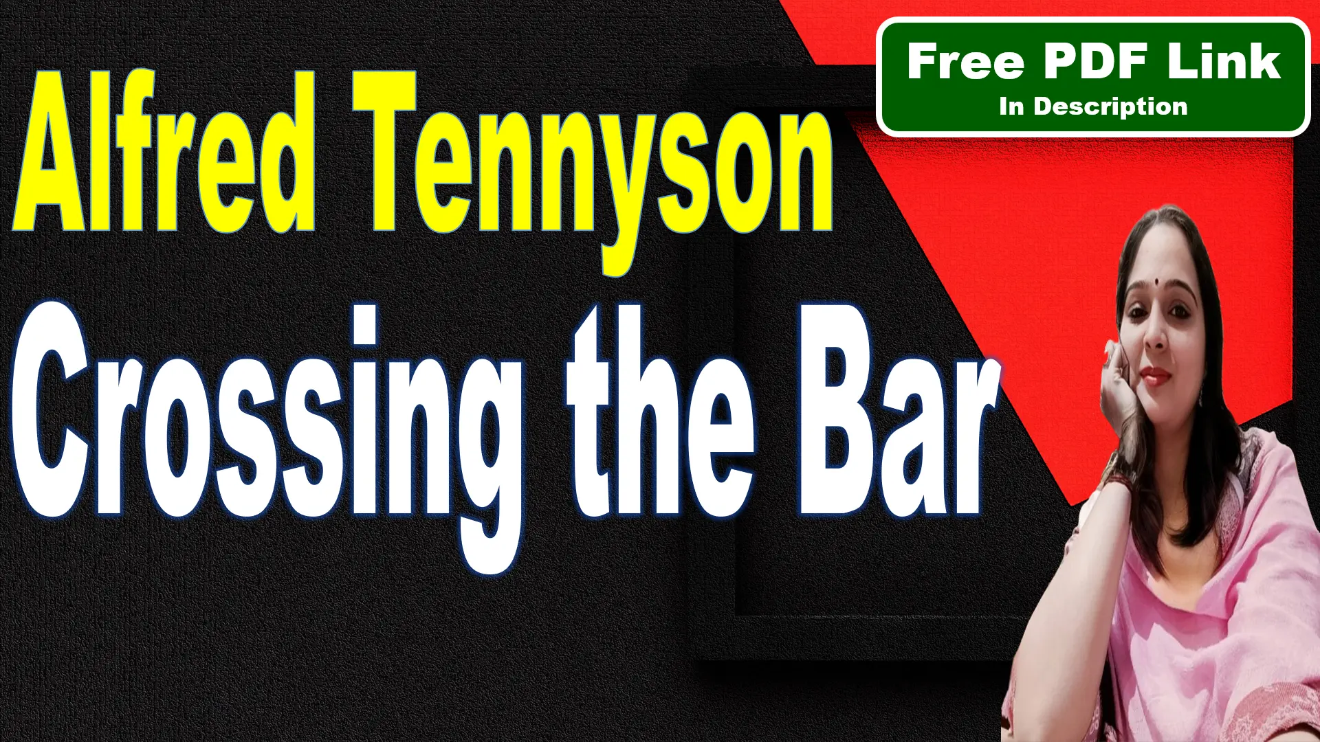 You are currently viewing Crossing the Bar by Alfred Tennyson | Crossing the Bar | Alfred Tennyson | Alfred Lord Tennyson | Summary | Explanation | Key Points | Word Meaning | Questions Answers | Critical Appreciation | Free PDF Download – Easy Literary Lessons