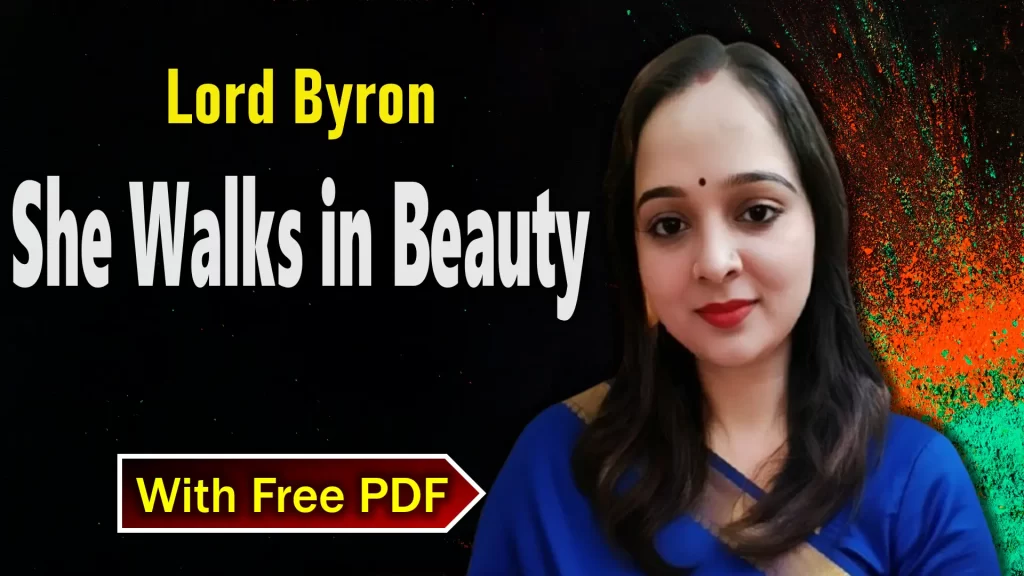 She Walks in Beauty