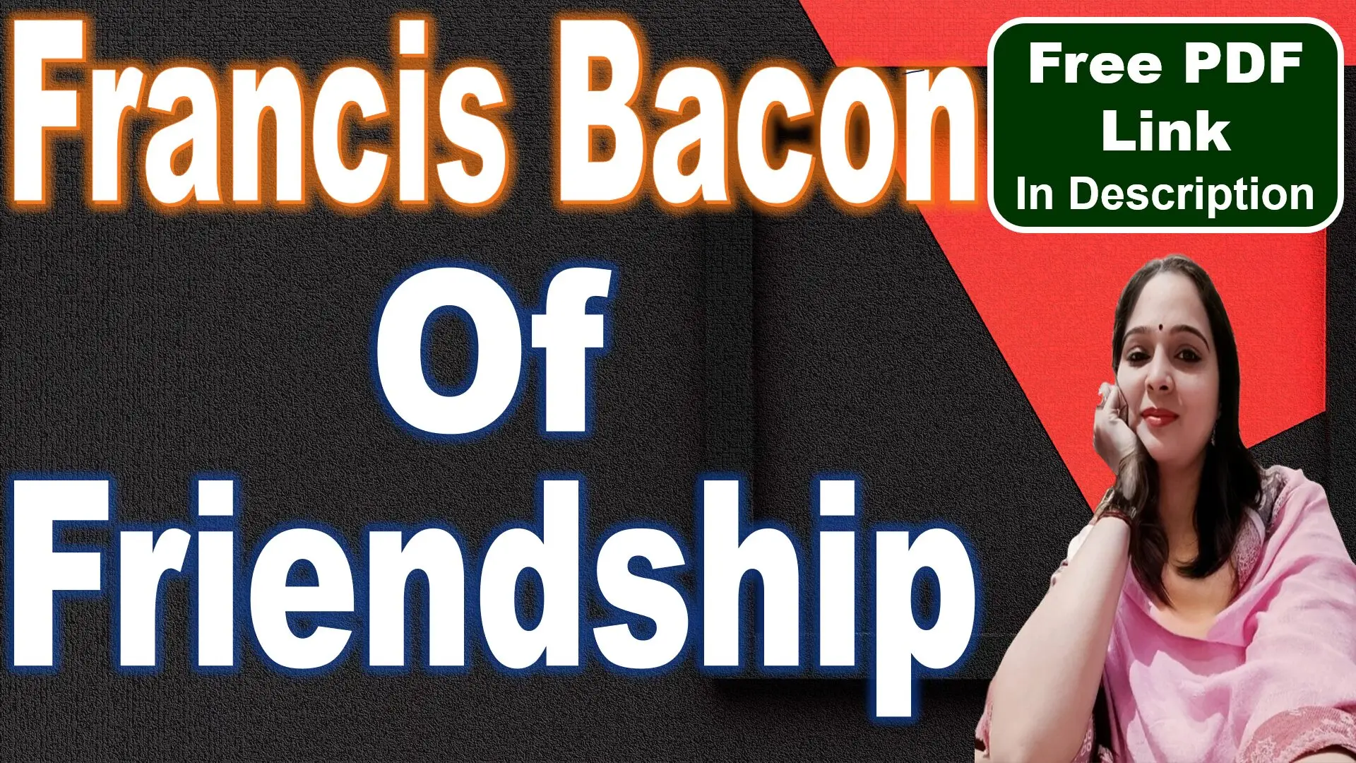 Of Friendship by Francis Bacon