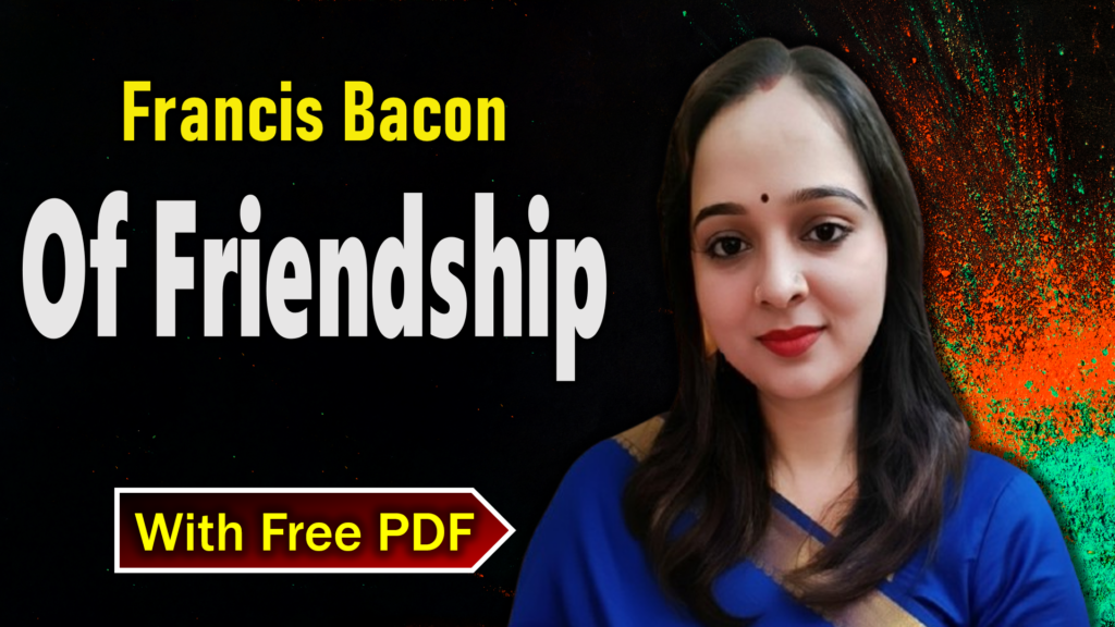Of Friendship by Francis Bacon