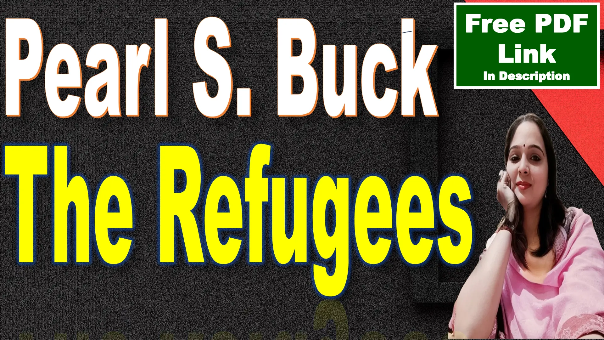 The Refugees by Pearl S Buck