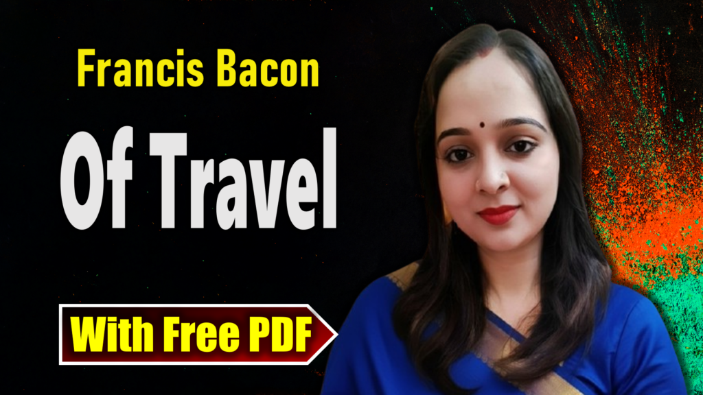Of Travel by Francis Bacon