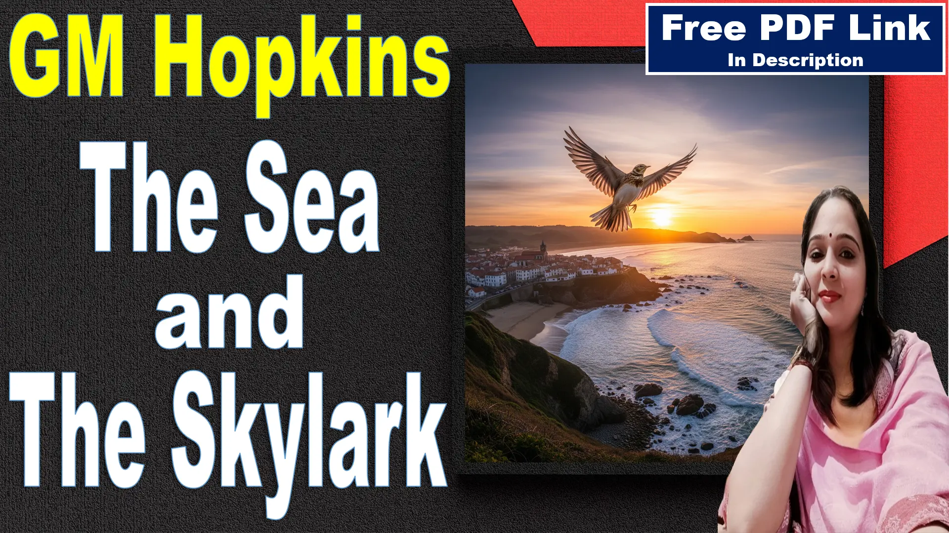 The Sea and the Skylark by GM Hopkins