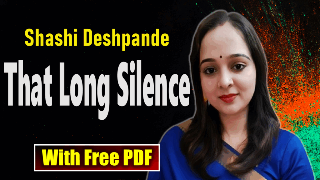 That Long Silence by Shashi Deshpande Summary and Analysis
