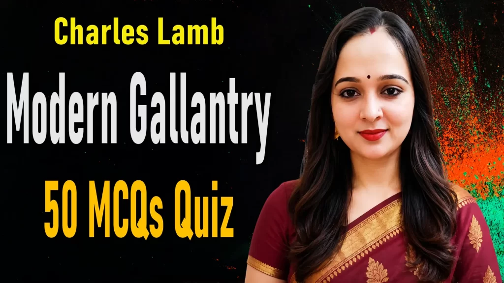 Modern Gallantry Quiz